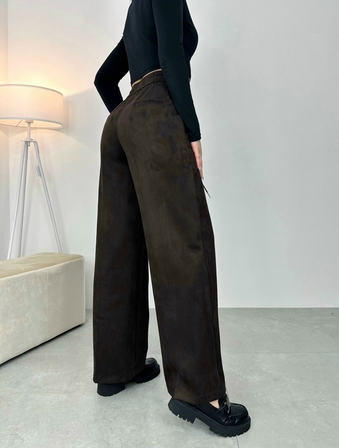 брюки коричневые микровельвет shinelbrend,женские вельветовые брюки с высокой талией maillard,брюки классические,женские вельветовые плотные брюки,замшевые брюки