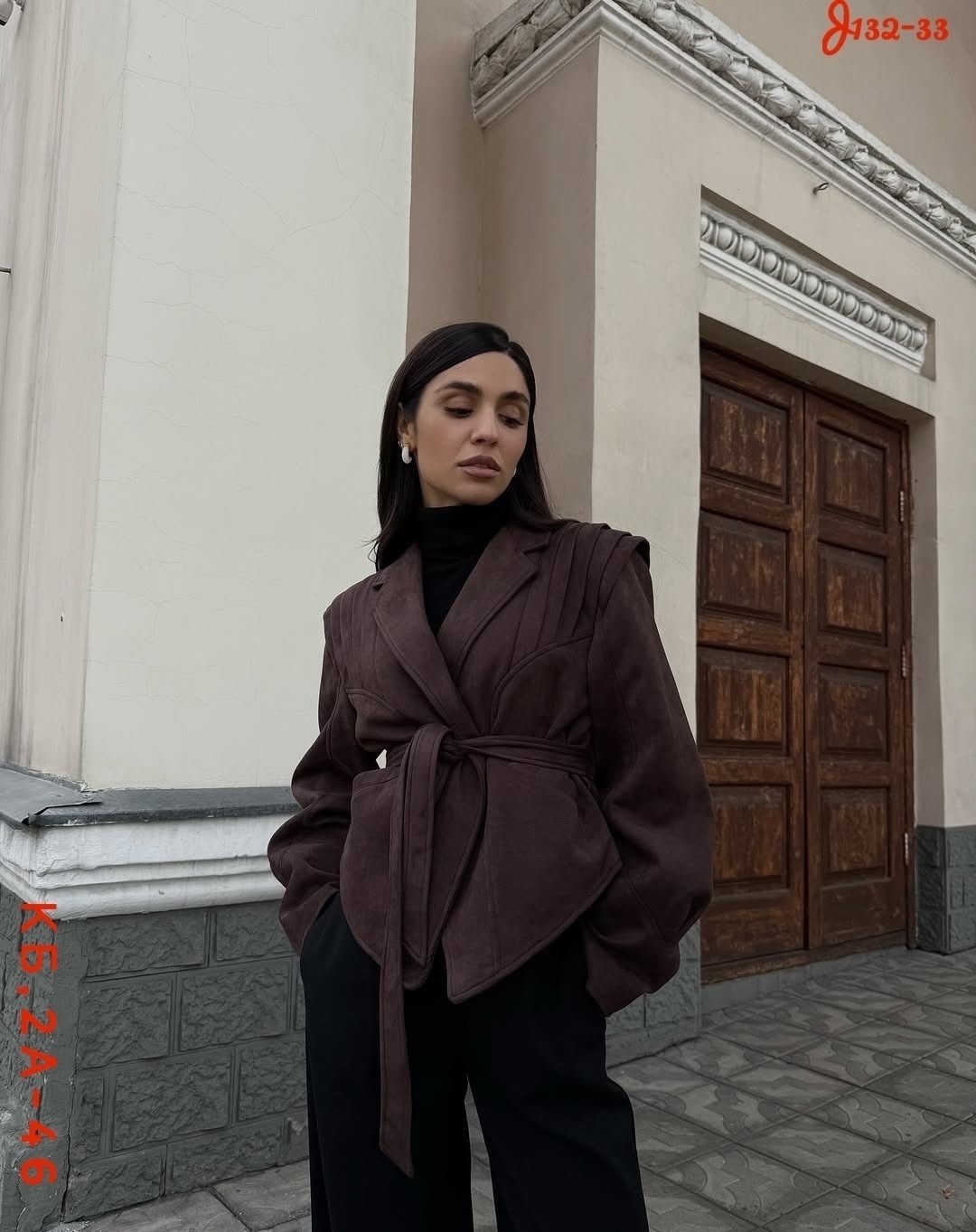 замшевая куртка,куртка замшевая женская,замшевая куртка с бархатистым воротником v формы,замшевая куртка с поясом,куртка из натуральной замши