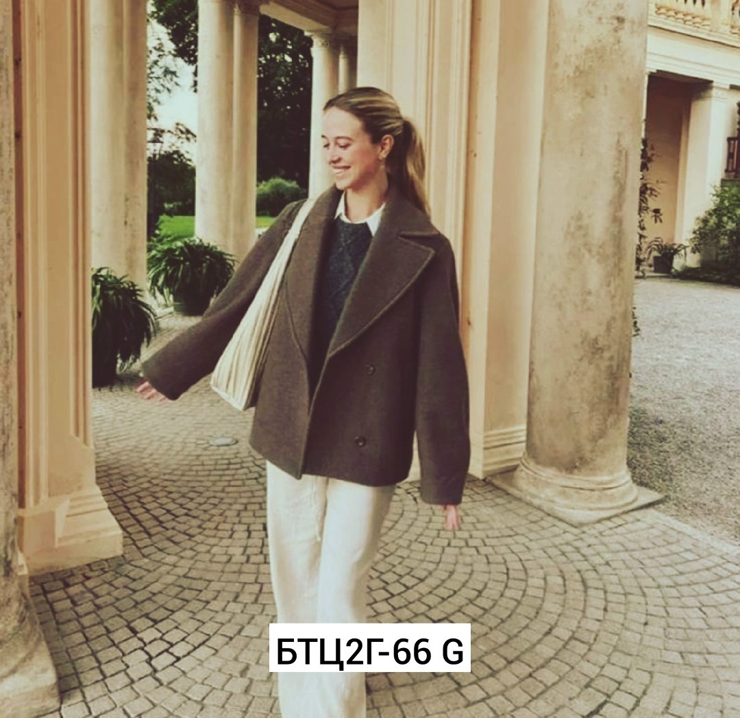 шерстяное пальто,двубортное шерстяное пальто оверсайз с содержанием кашемира sela,пальто свободного кроя,женское шерстяное пальто,женское шерстяное двубортное пальто