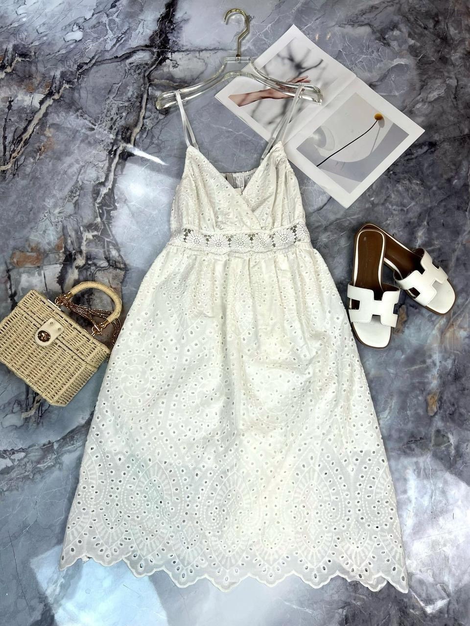 белое летнее платье,платье летнее,пляжный сарафан,пляжное платье,кружевное платье