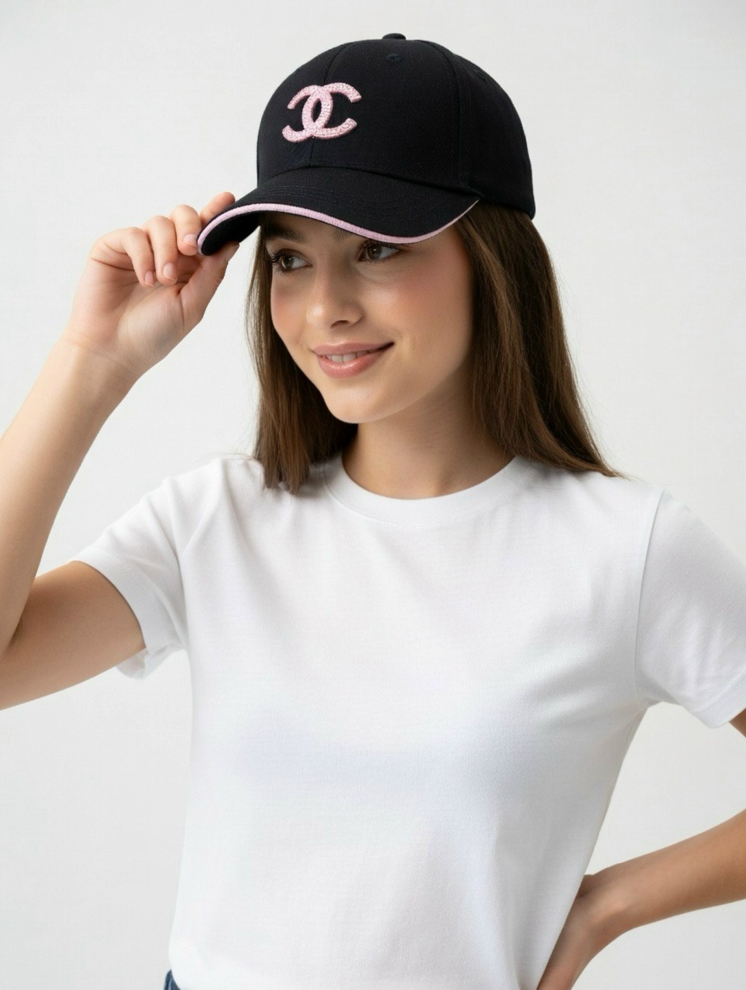 бейсболка chanel,стильная бейсболка,бейсболка женская,кепка,бейсболка