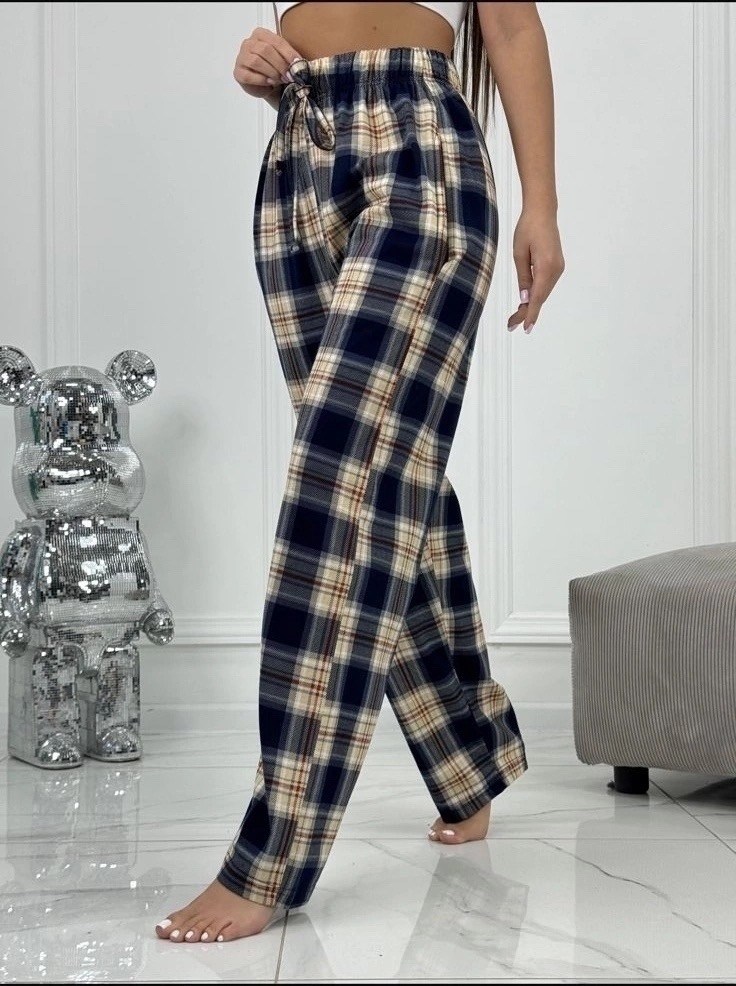 брюки в клетку,женские брюки в клетку,клетчатые пижамные штаны женские,штаны домашние в клетку мальвина,брюки в клетку широкие