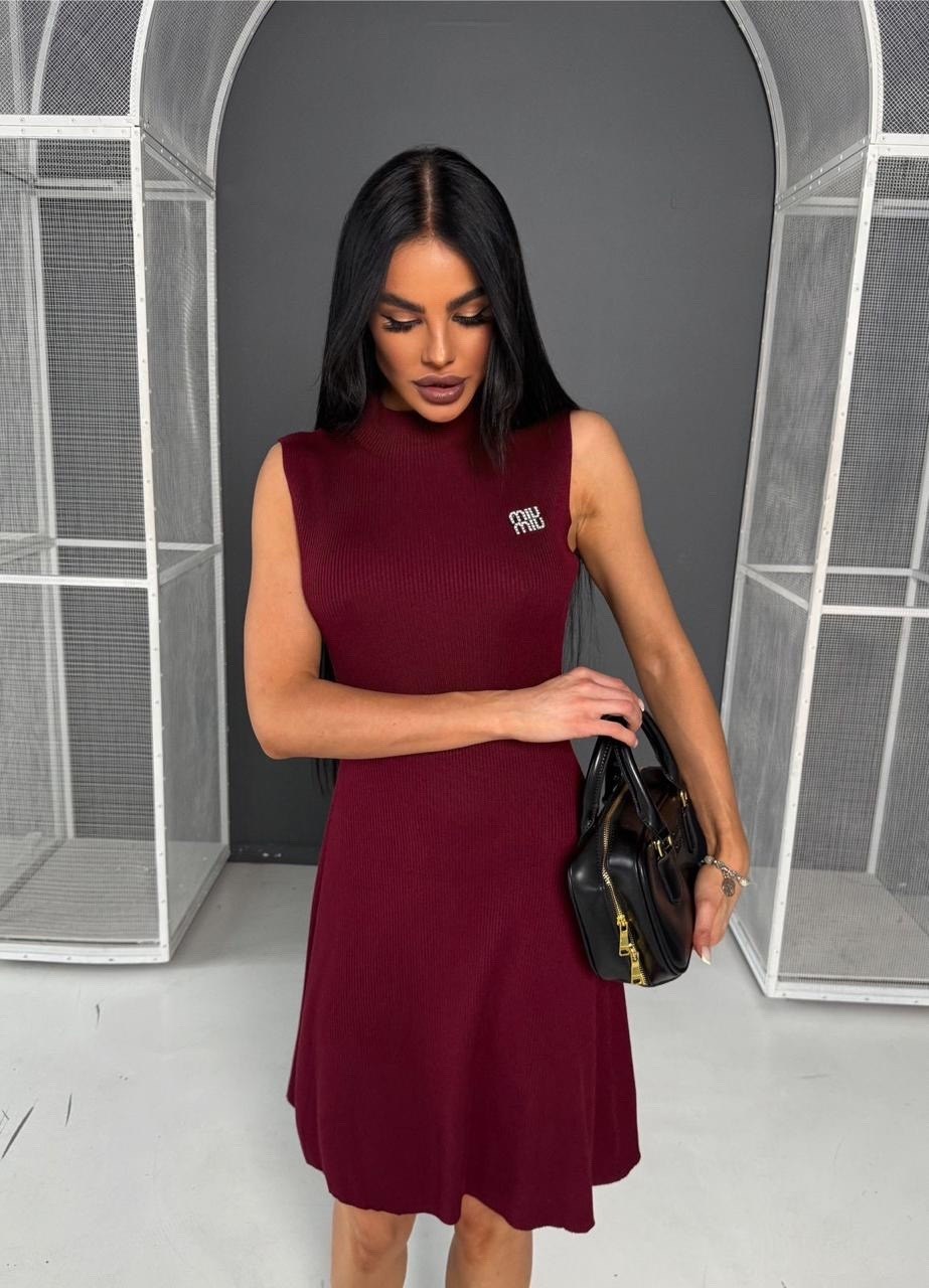 платье женской,модное платье,трикотажное платье,бордовое платье,платье трикотаж