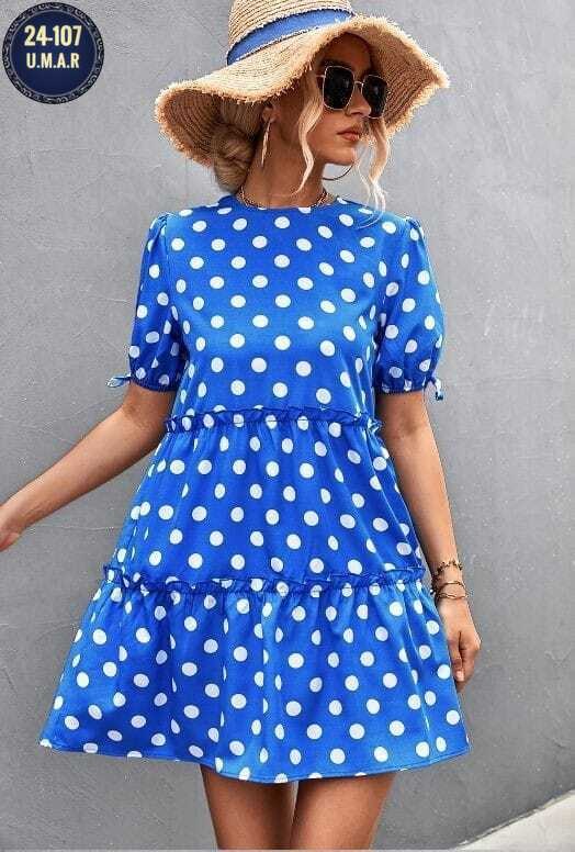 шифоновое платье в горошек,платье женское в горошек,платья в горошек,платье летнее женское,платье в горошек летнее