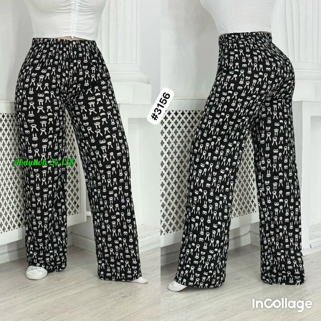 брюки женские,брюки палаццо,широкие брюки,брюки для дома,трикотажные брюки