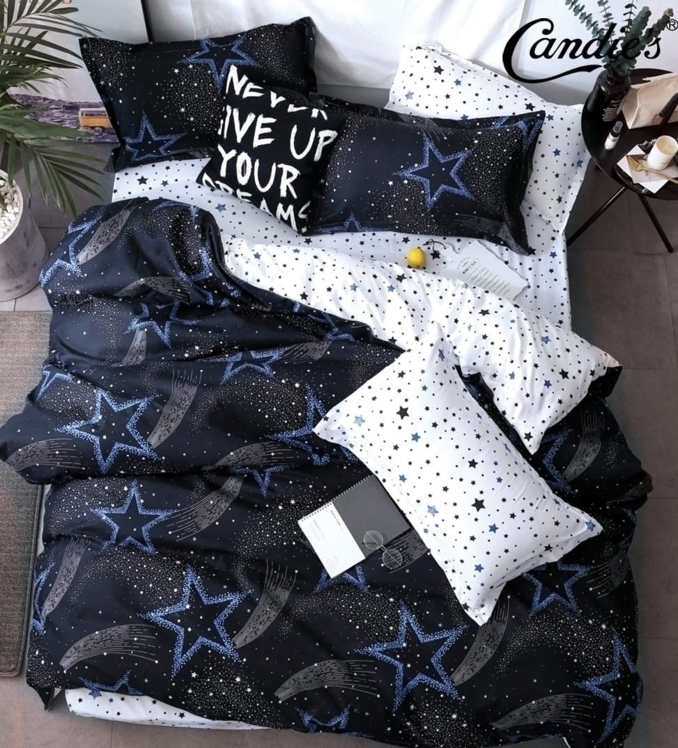 комплект постельного белья из сатина,комплект постельного белья candies,постельное белье айми сатин,евро комплект постельного белья,постельное белье комплект