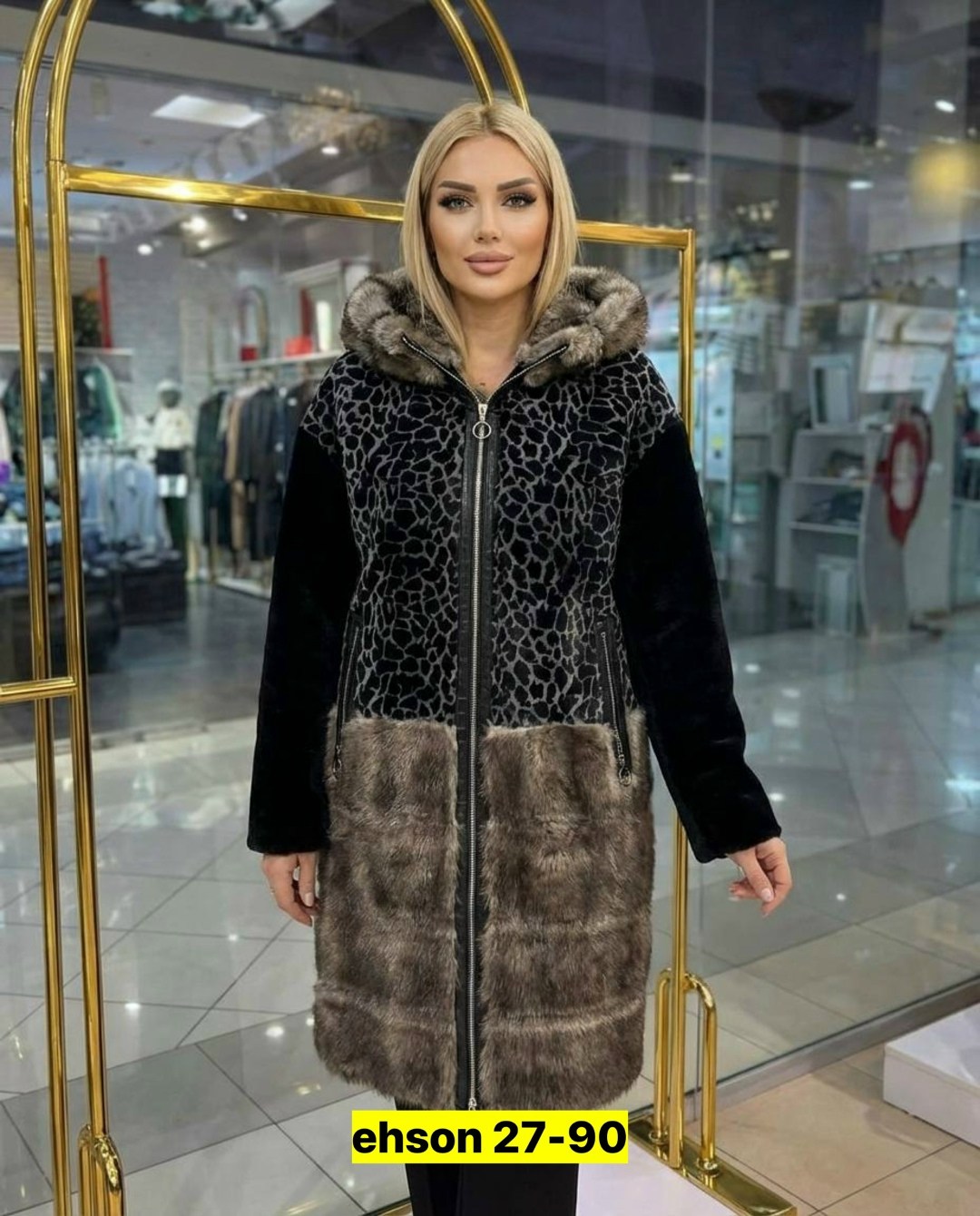 дубленка женская,пальто комбинированное,комбинированная дубленка,комбинированная шуба,пальто женские