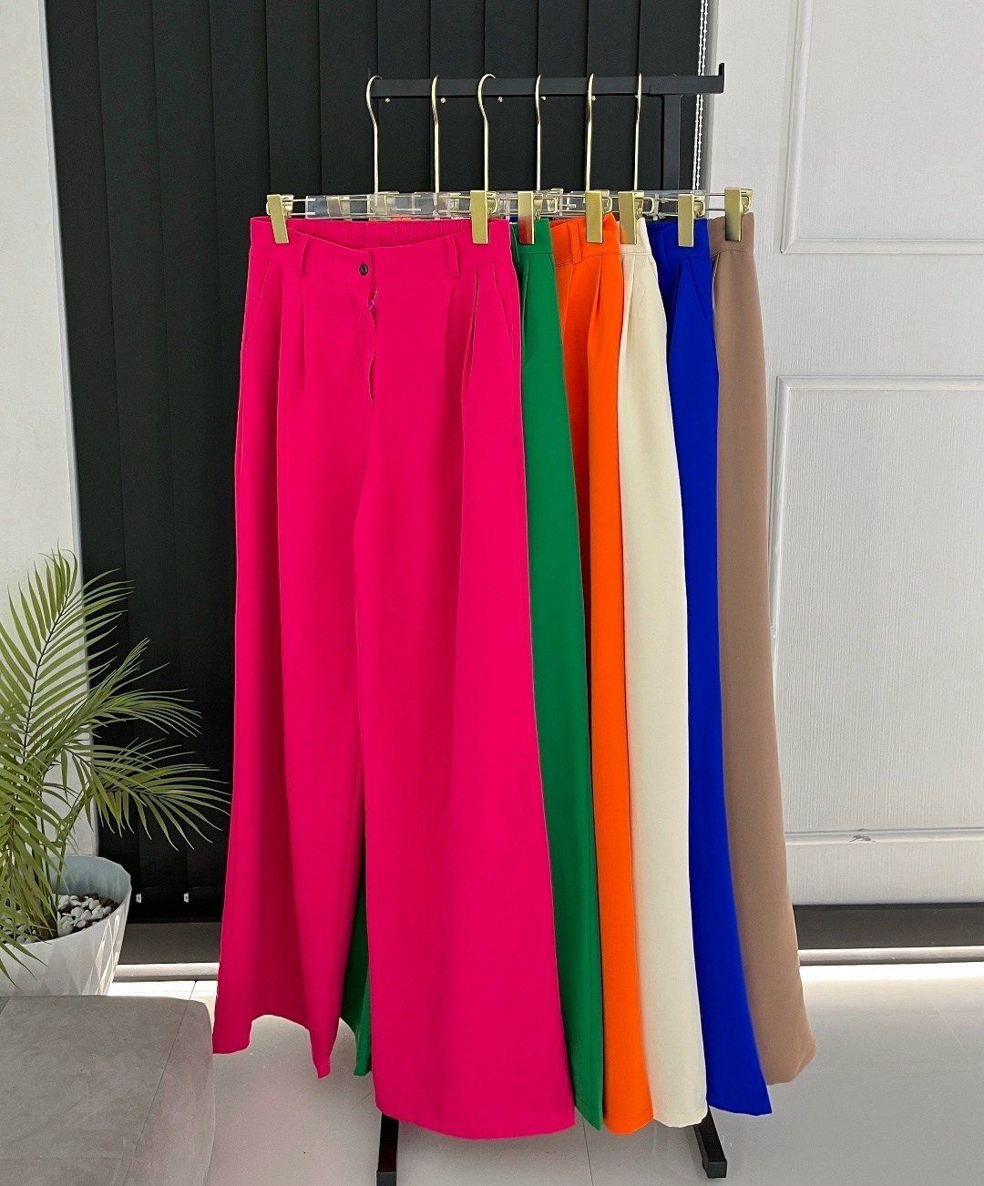 женский брюки,брюки широкие,брюки зауженные,широкие брюки фуксия