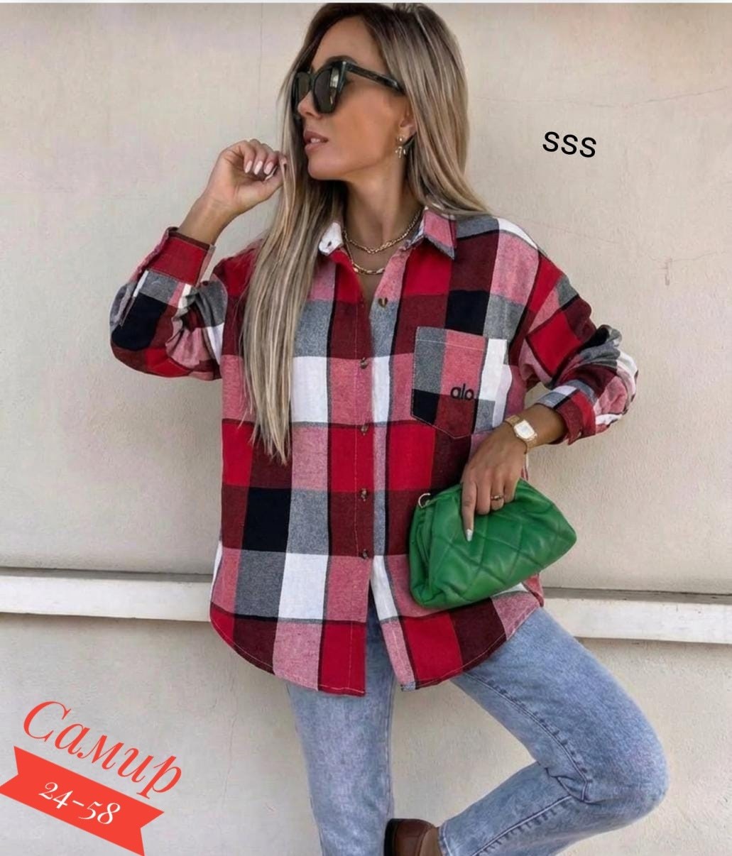 теплые рубашки женские в клетку,женская рубашка в клетку оверсайз,рубашка женская клетка оверсайз тёплая,женская рубашка в клетку,рубашка женская