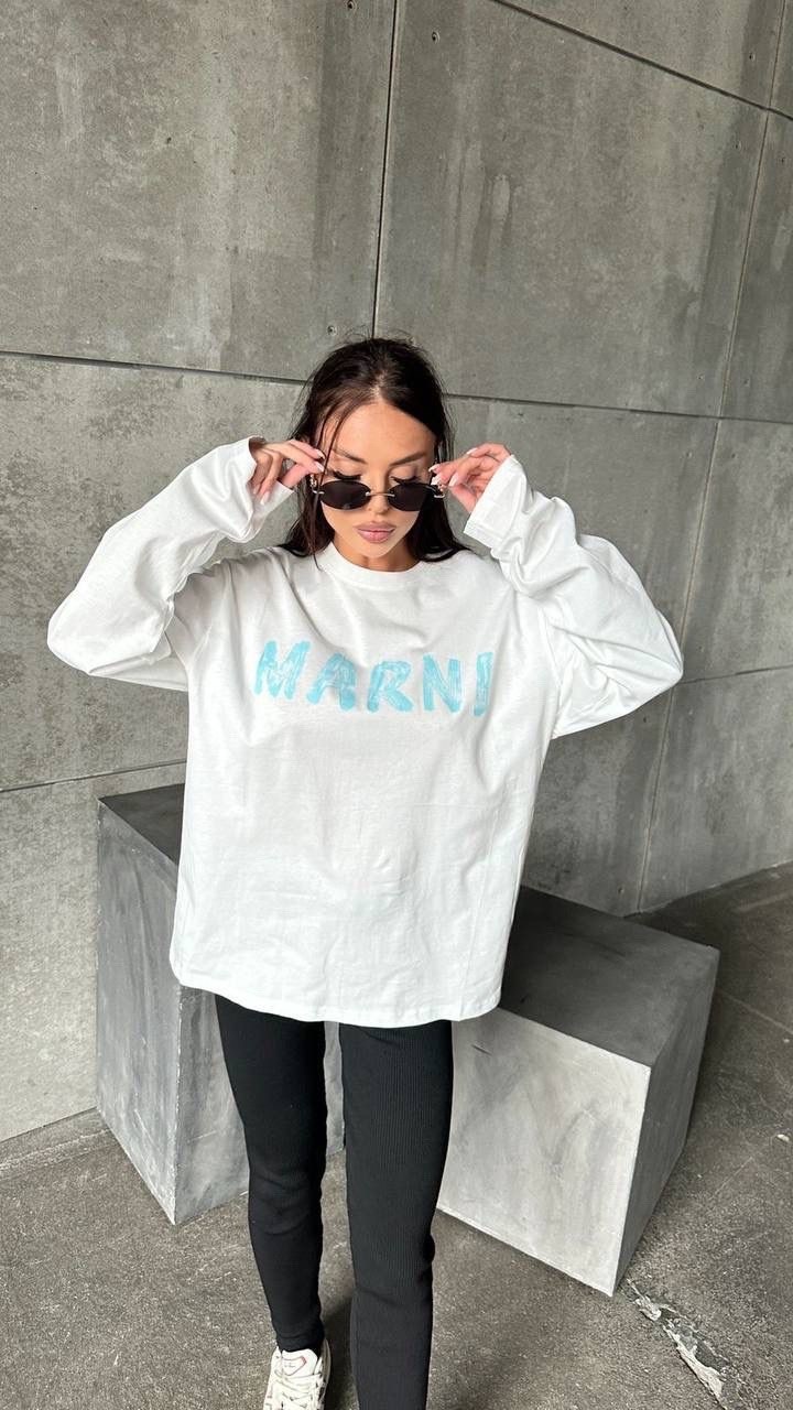 лонгслив оверсайз y2k с принтом young & dynamic,лонгслив оверсайз сливочный с принтом assertive,женская кофта,лонгслив оверсайз,лонгслив с принтом оверсайз