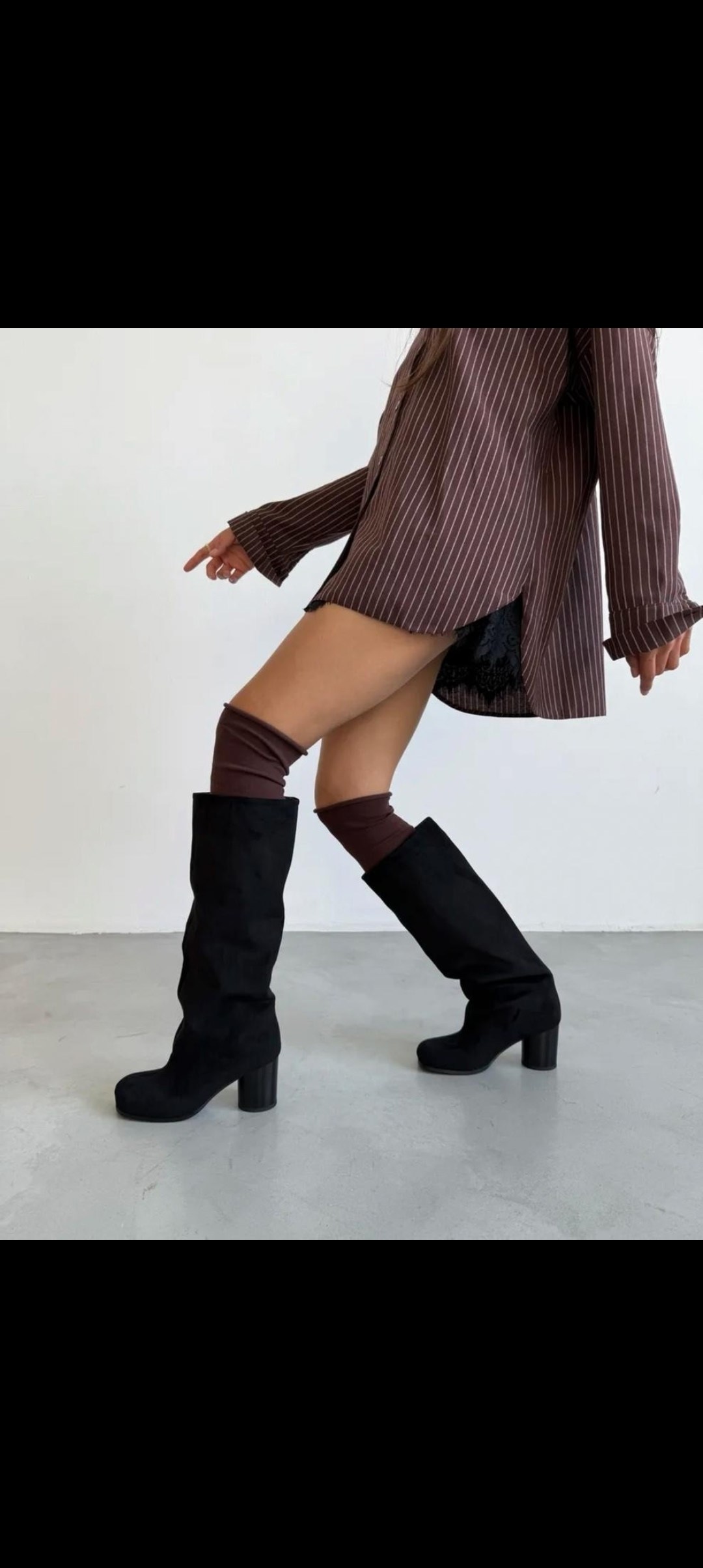 замшевые сапоги,замшевые ботфорты,замшевые сапоги на каблуке,сапоги ботфорты,ботфорты демисезонные замшевые чулки на каблуке lux