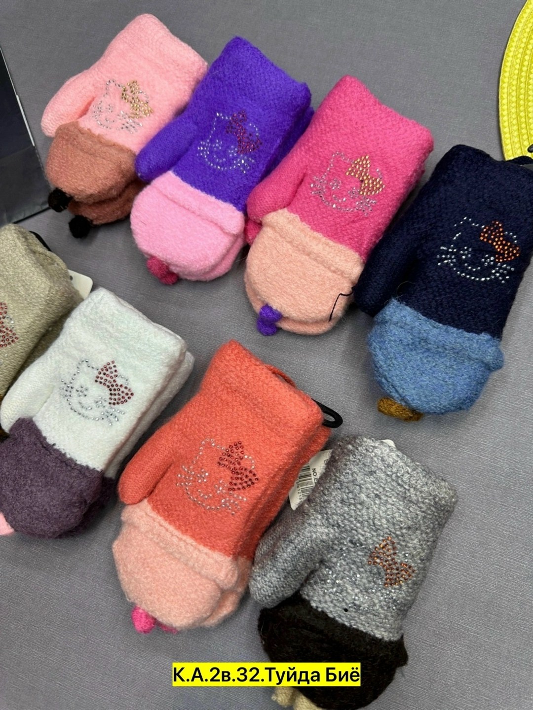 детские варежки,варежки детские henu,варежки и перчатки,варежки детские двойные,варежки женские