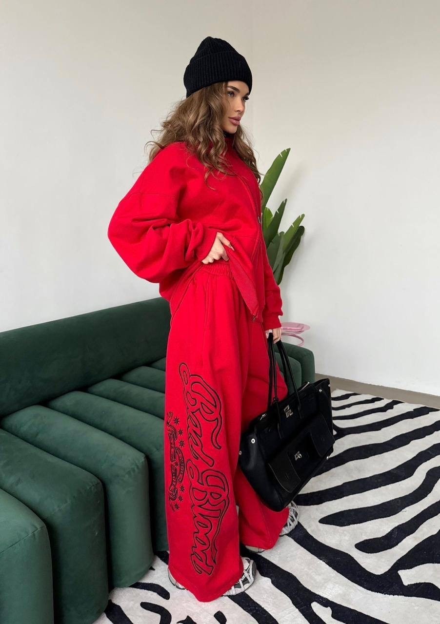 спортивные костюмы женские,cпортивный костюм женский на флисе,спортивный костюм,костюм красный,спортивный женский костюм красный