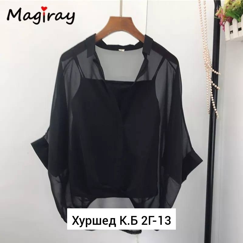 женская шифоновая блузка с рукавами летучая мышь,женская шифоновая блузка,блузки для женщин,шифоновая блузка,шифоновая блуза