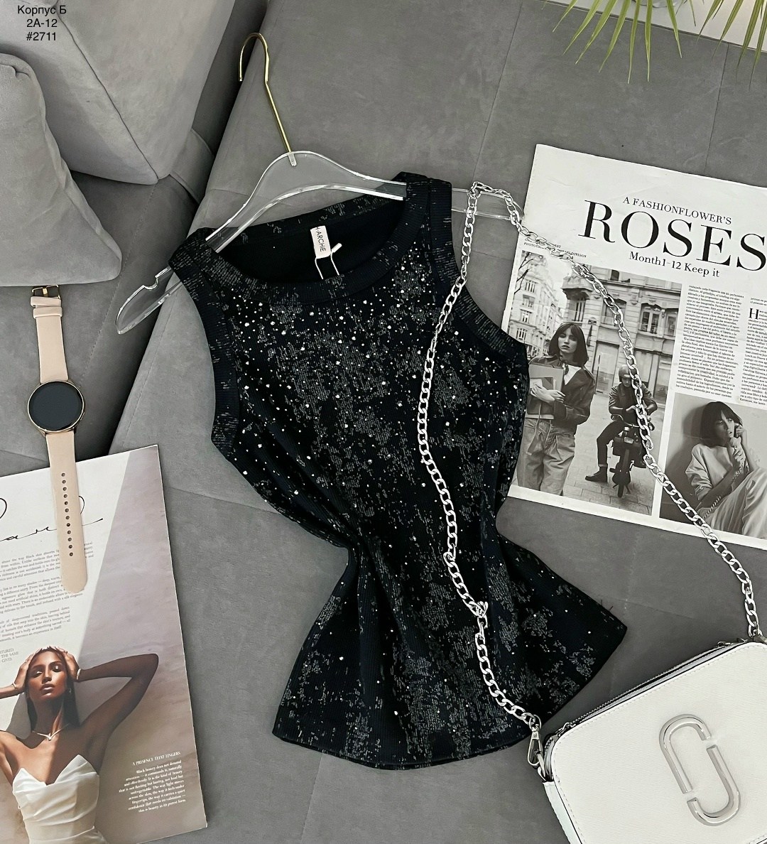 женская майка,майка,топ женский,топ со стразами,футболки и топы