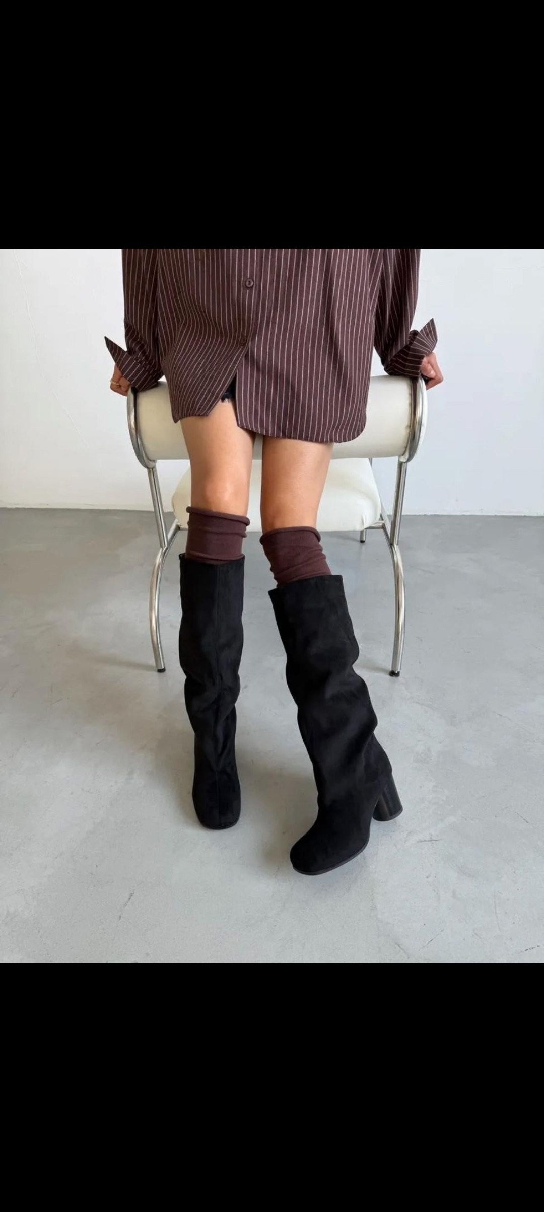 замшевые сапоги,замшевые ботфорты,замшевые сапоги на каблуке,сапоги ботфорты,ботфорты демисезонные замшевые чулки на каблуке lux