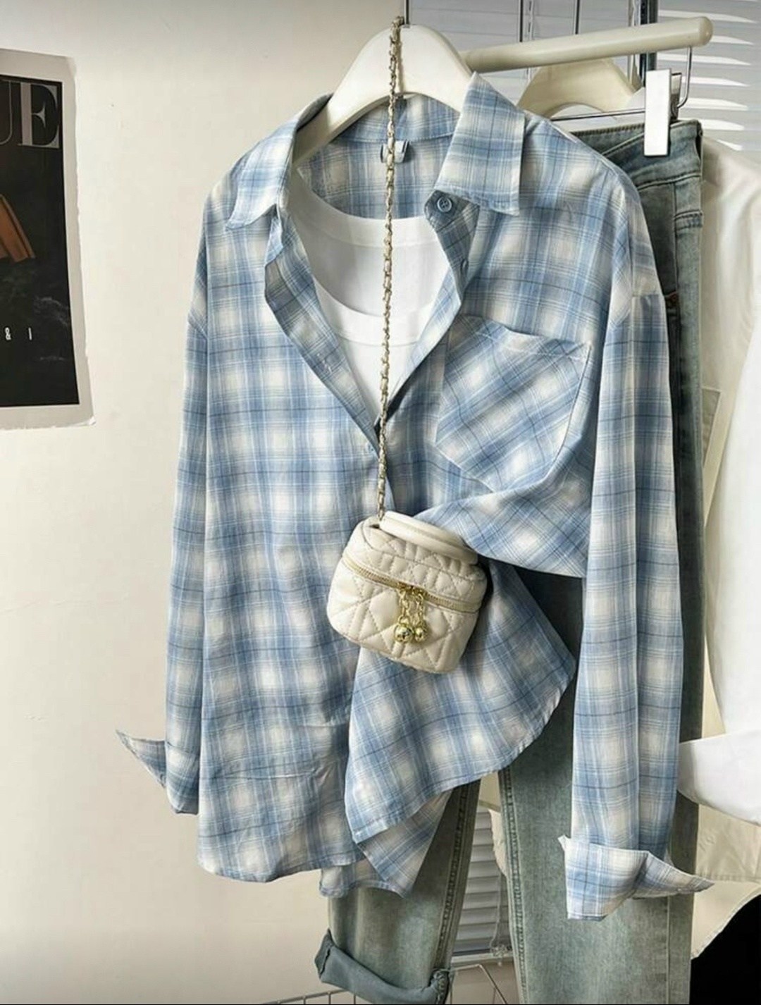 рубашка женская в клетку,клетчатая рубашка,клетчатая рубашка женская,рубашка в клетку,повседневная рубашка в клетку