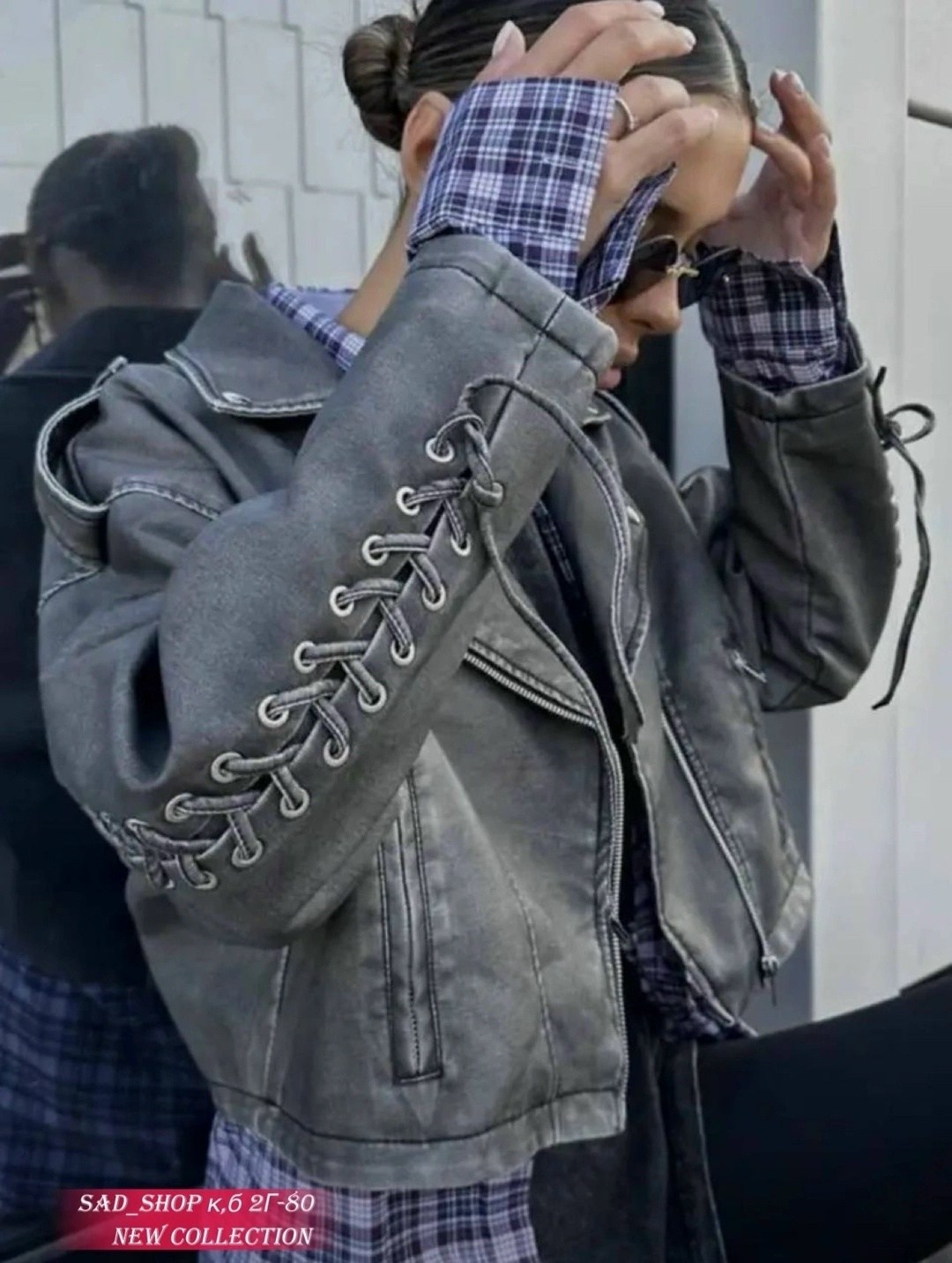 стильная куртка косуха,косуха женская куртка кожаная oversize,косуха со шнуровкой,куртка косуха,косуха куртка кожаная