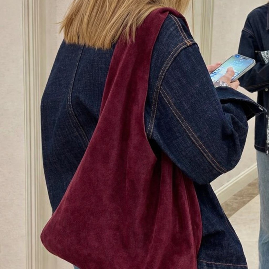 сумка замшевая,сумка шоппер меховая,меховая сумка,плюшевая сумка,сумка шоппер натуральная замша la sape