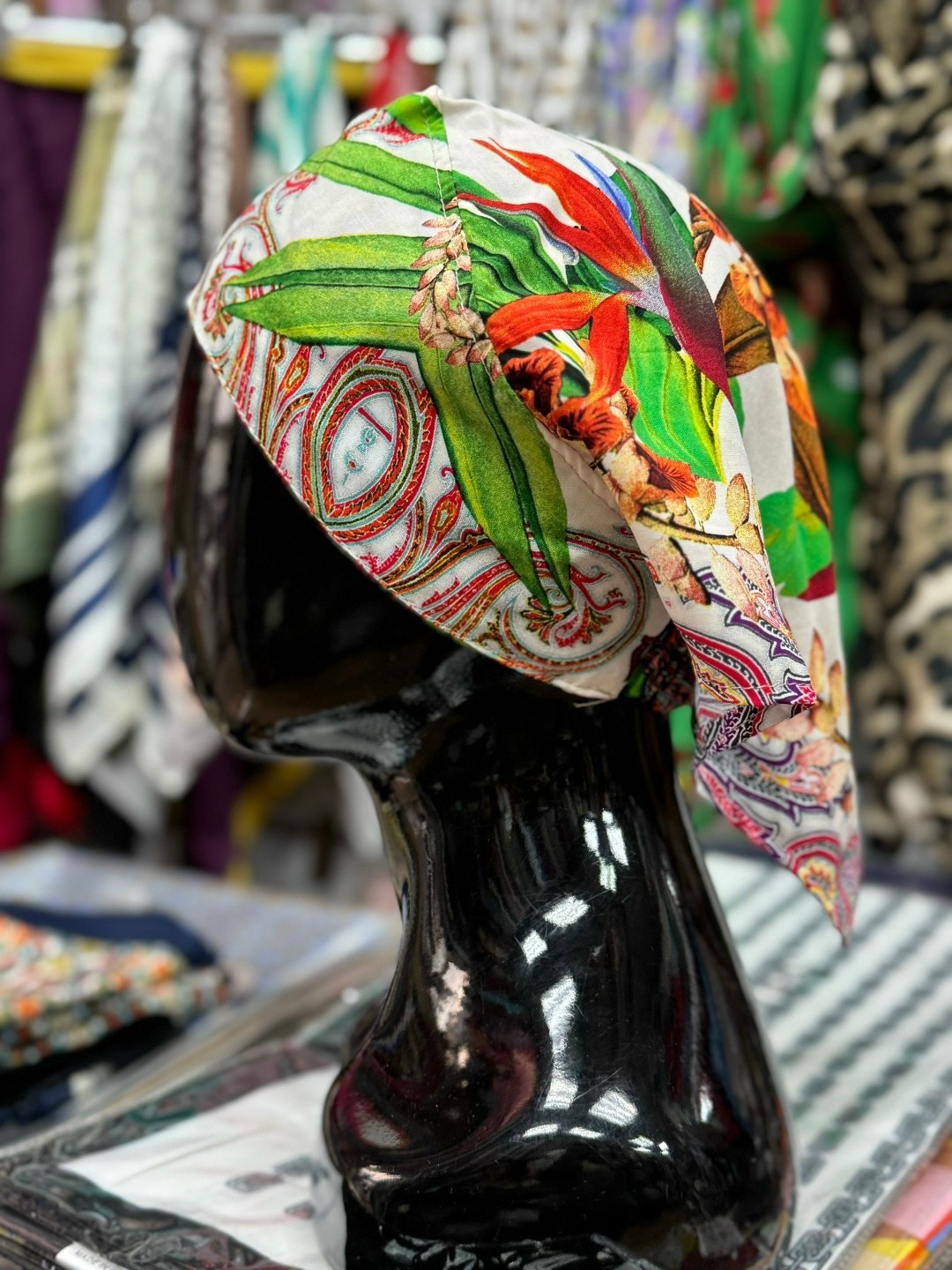 легкая чалма под платок,платки женские,чалма,шапка платок,женская косынка