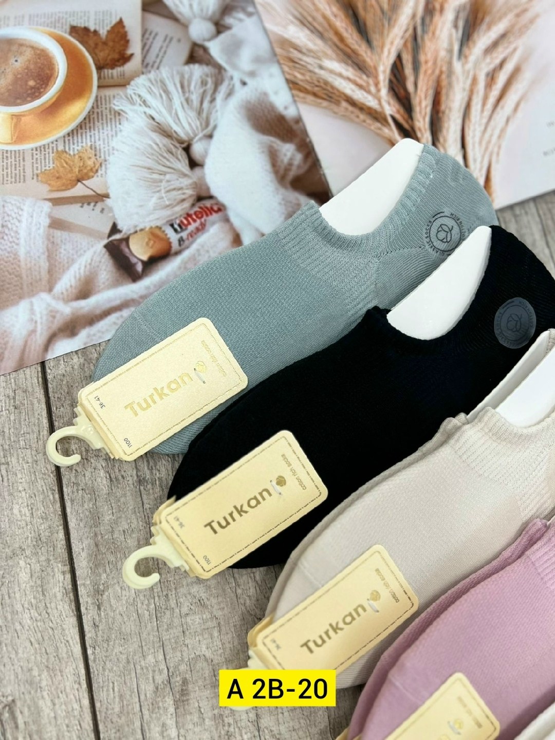носки женские короткие набор 5 шт,носки turkan женские,комплект носки женские,носки женские,женские носки turkan укороченные