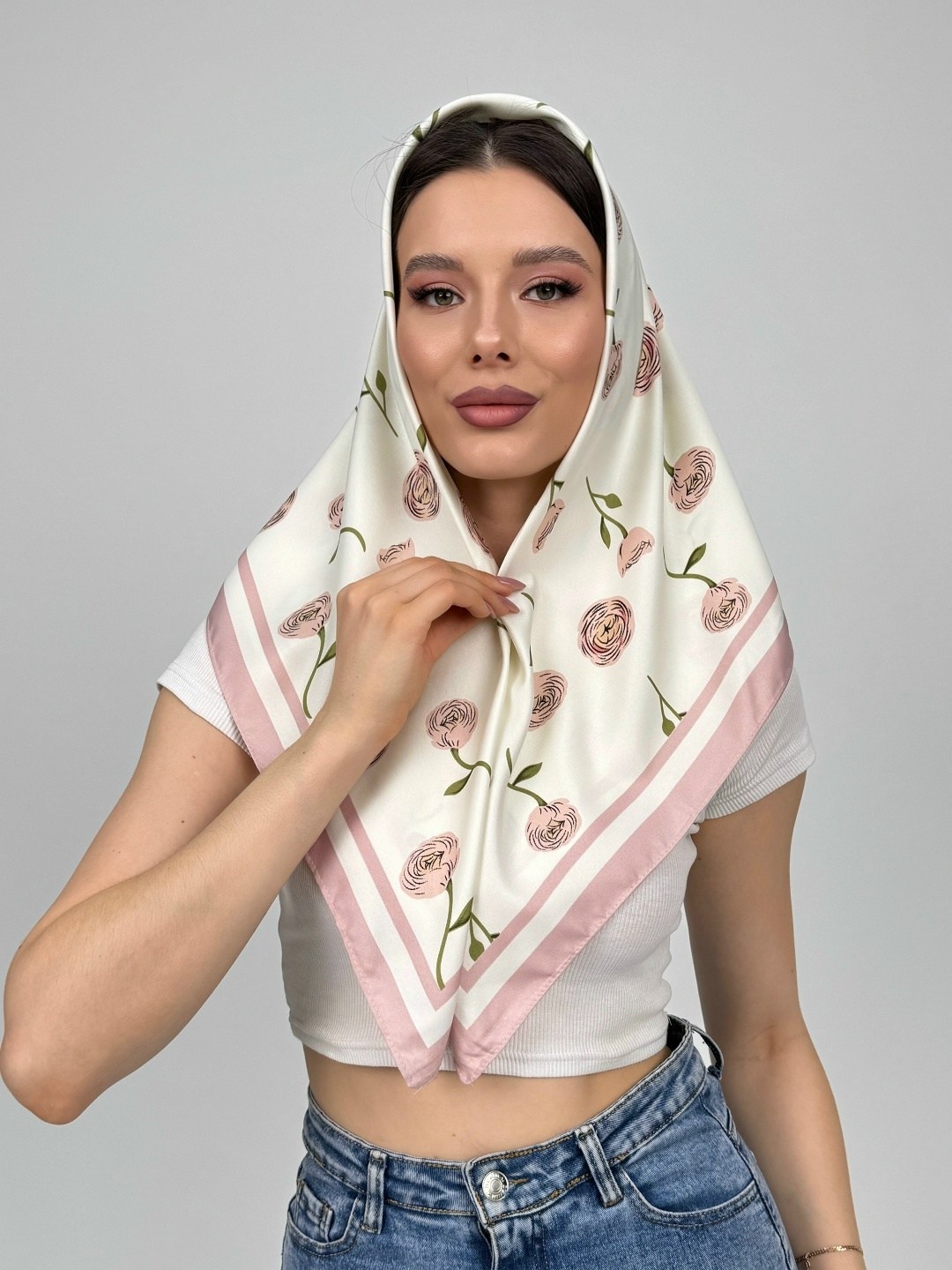 платок женский шелковый,платок шелковый на голову шею,женские платки,платки женские на шею,платки шелковые