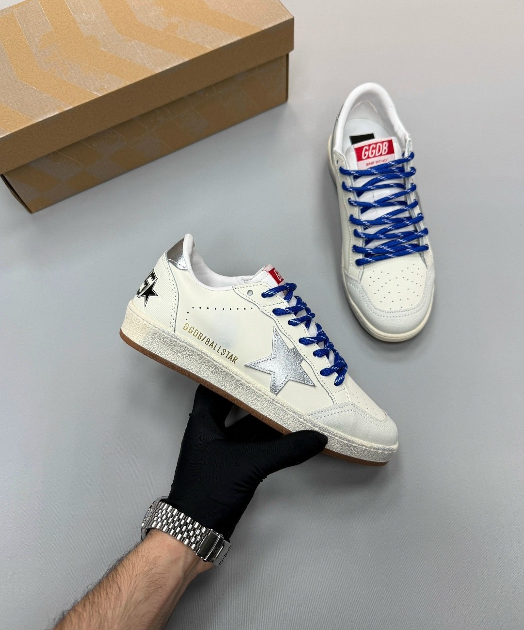 кроссовки golden goose ball-star low белый красный,кроссовки golden goose,кеды golden goose "ball star" красные,кроссовки golden goose ball star,кеды golden goose