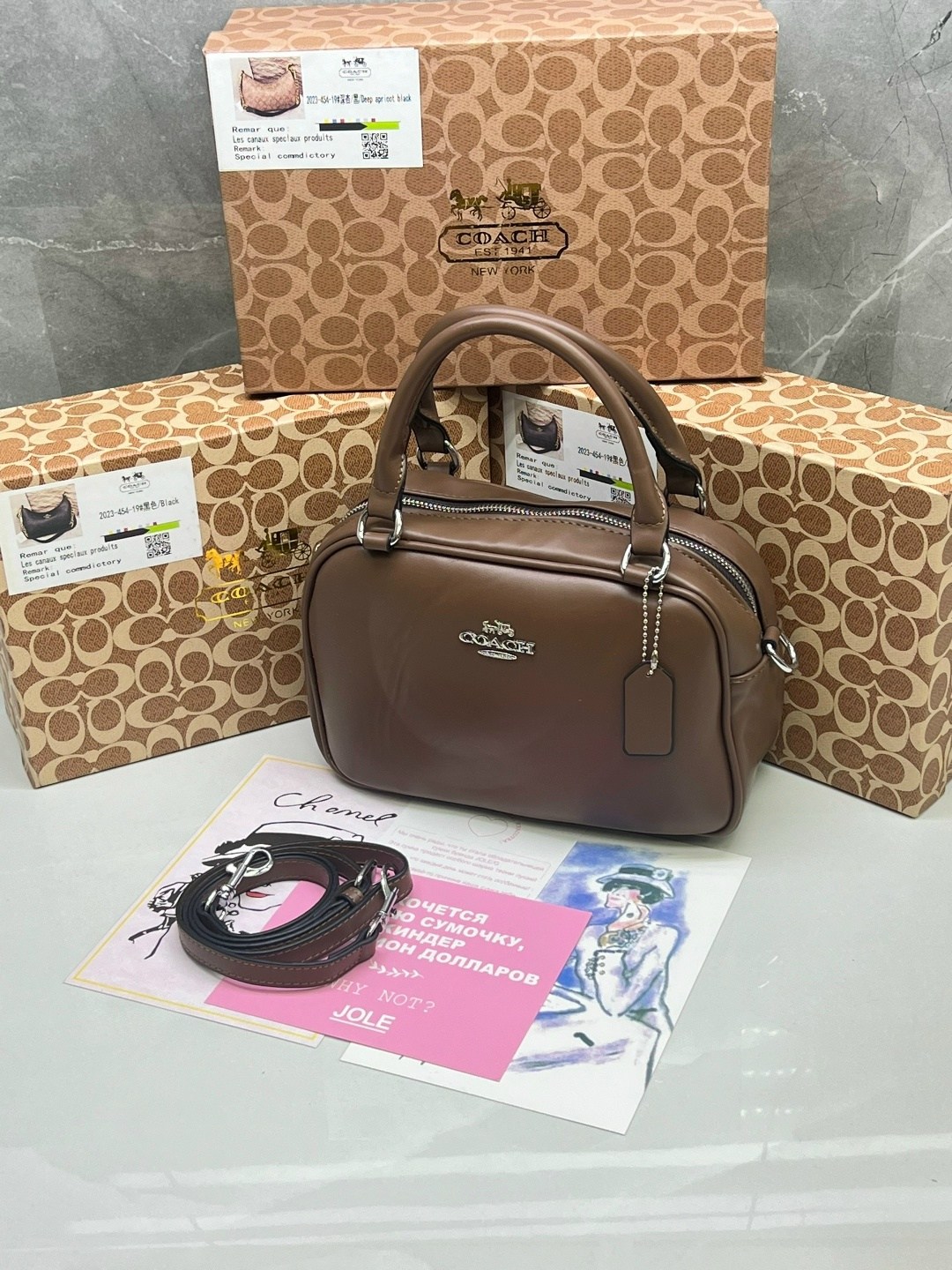 сумка coach,сумка coach женская,женская большая сумка с принтом coach,сумка coach коричневая,сумка coach coach цвет коричневый