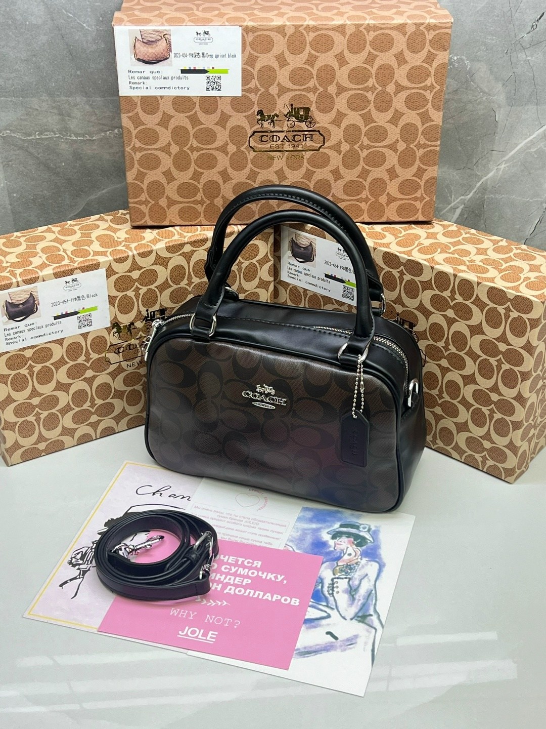 сумка coach,сумка coach женская,женская большая сумка с принтом coach,сумка coach коричневая,сумка coach coach цвет коричневый