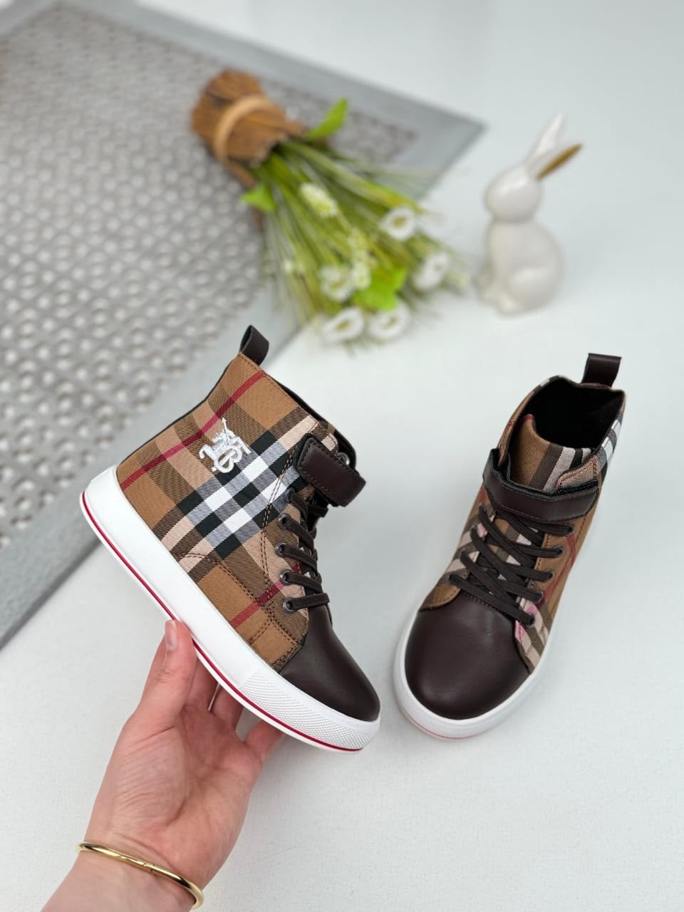 ,кроссовки burberry,детская ,кеды burberry, для мальчика