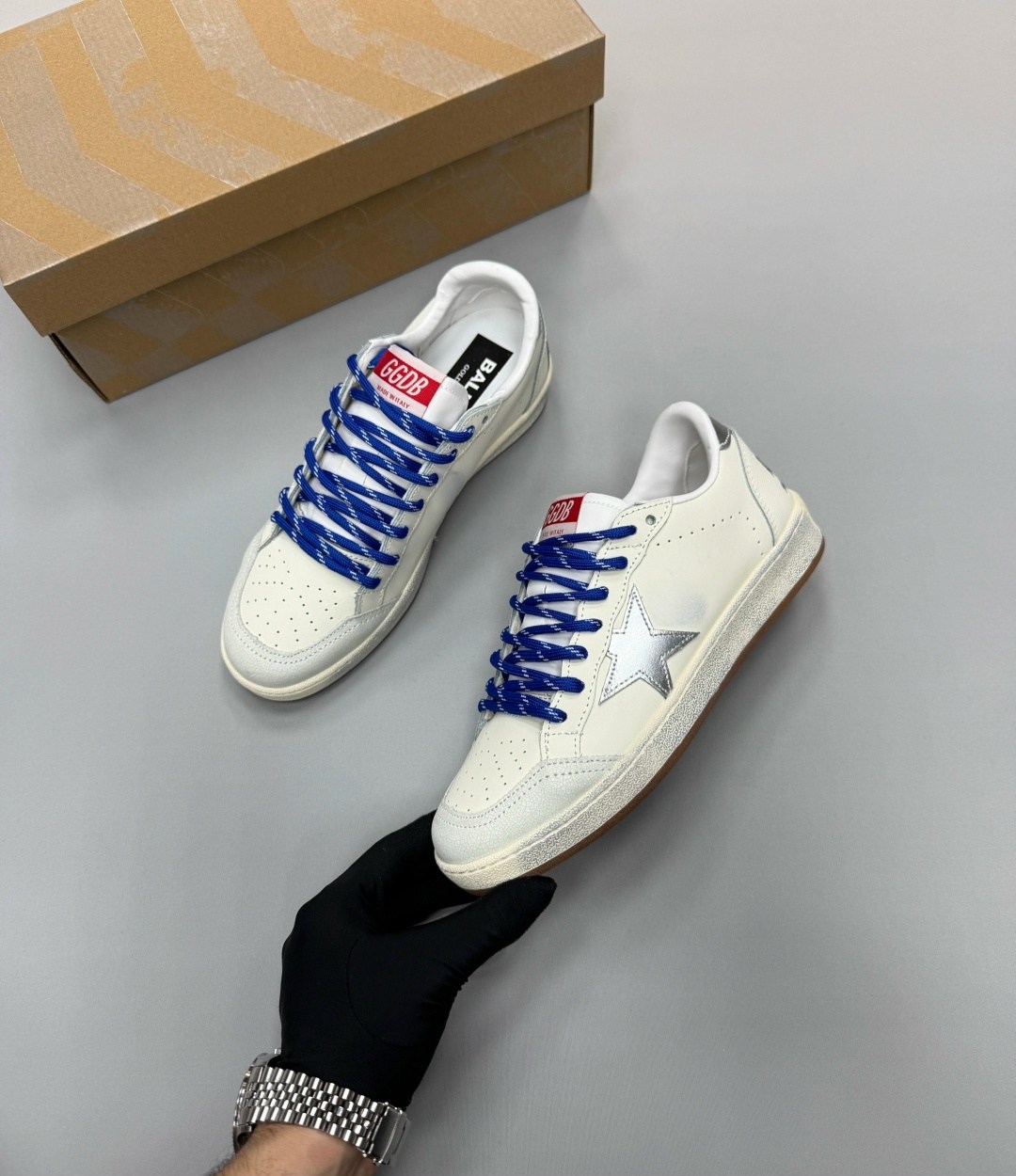 кроссовки golden goose ball-star low белый красный,кроссовки golden goose,кеды golden goose "ball star" красные,кроссовки golden goose ball star,кеды golden goose