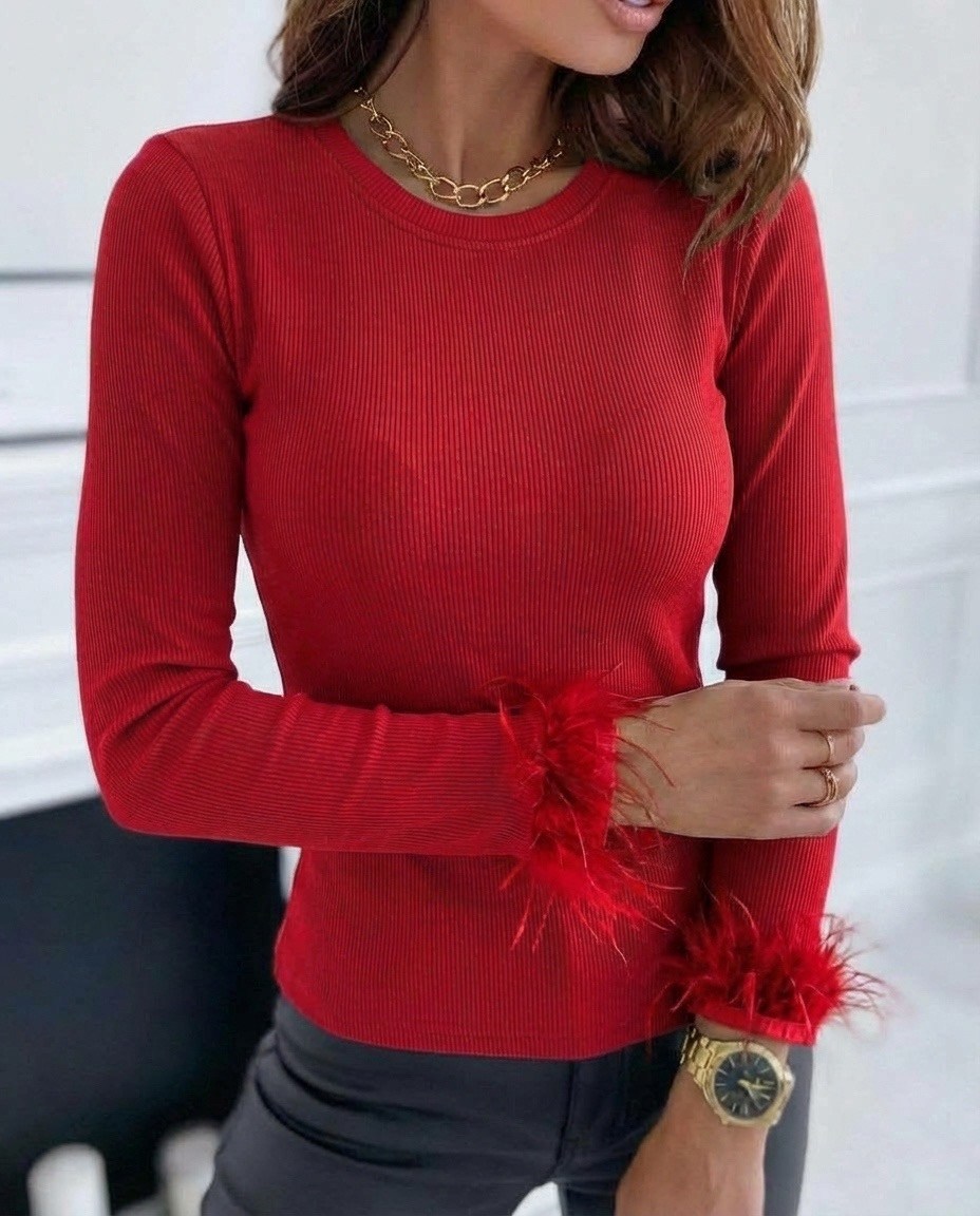 кофта женская,лонгслив с перьями dressed&go,женские водолазки,джемпера женские,кофта женская лапша