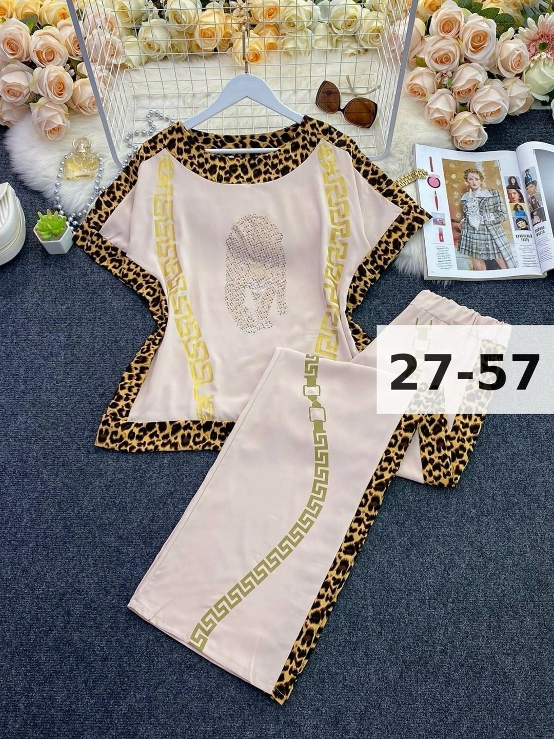 костюм женский двойка с леопардом,женский костюм двойка,женский костюм,шикарный костюм двойка,брючный костюм