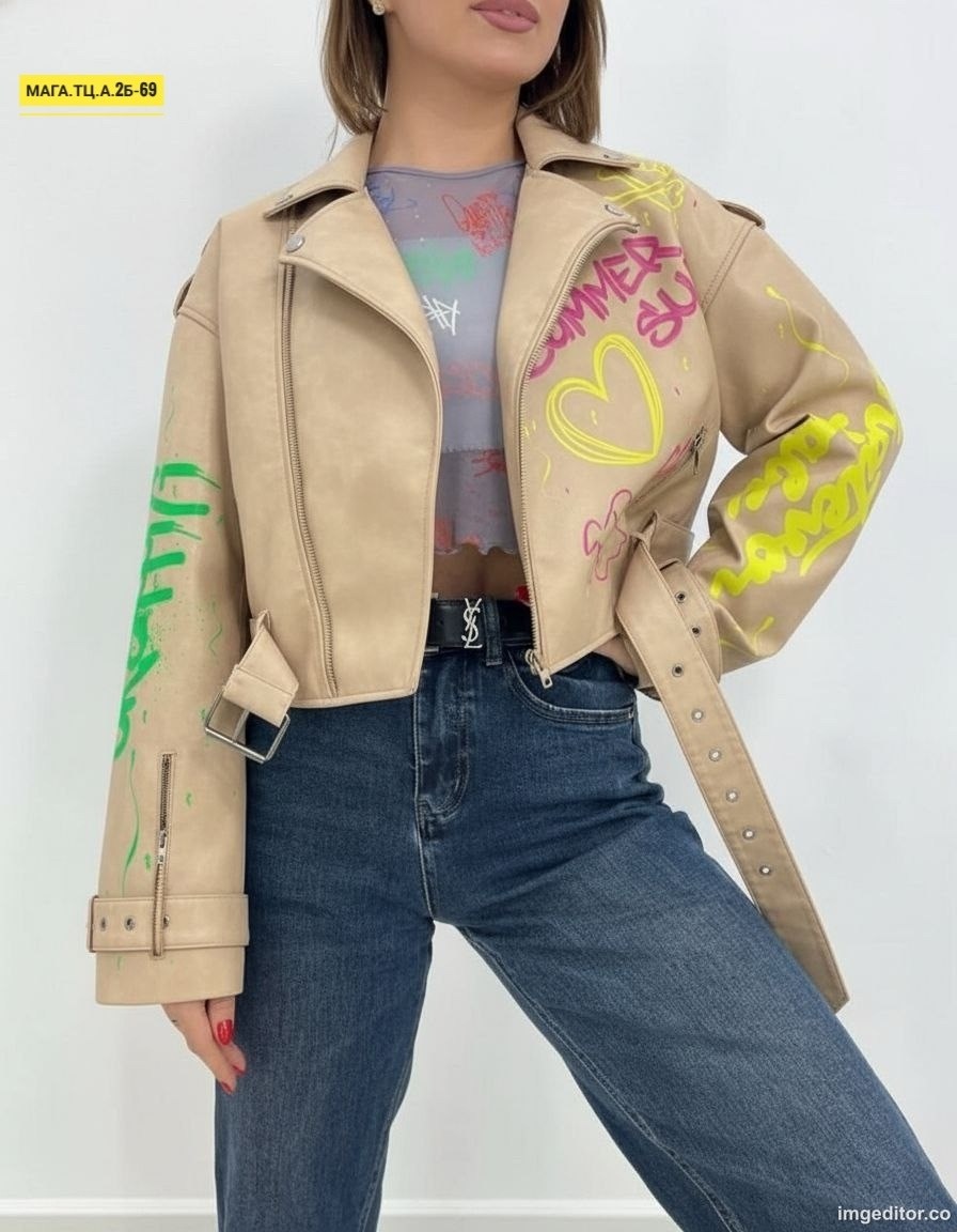 куртка кожаная с надписями laboratoria 78867199,кожаная куртка,куртка косуха,косуха кожаная куртка весенняя оверсайз the royal fashion,женская куртка