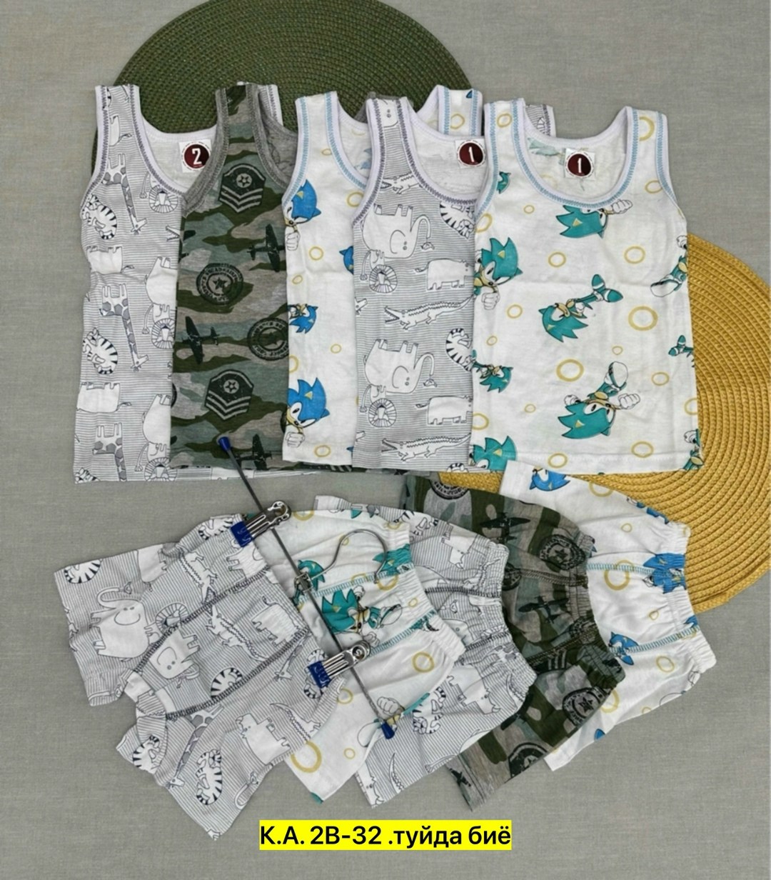 комплект нижнего белья для мальчика,комплект майка и трусы для мальчика,комплект белья для мальчика майка трусы baykar,комплект белья для мальчика,комплект белья для мальчика майка трусы