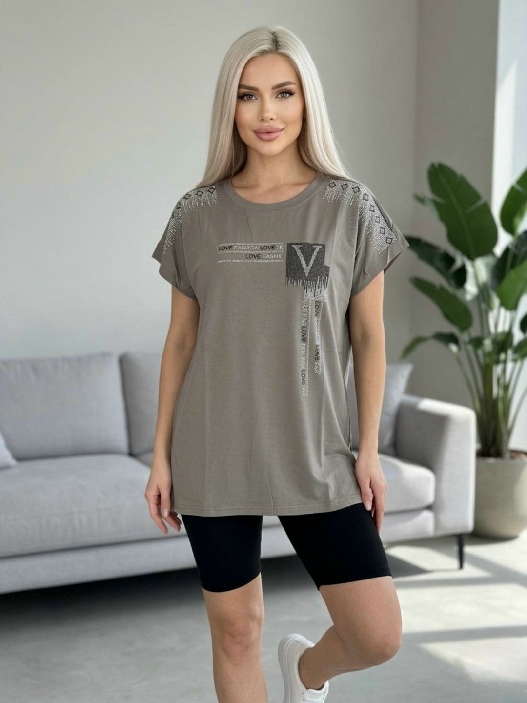 футболки женская оверсайз,женская футболка,женская футболка больших размеров,футболка оверсайз со стразам,футболка со стразами