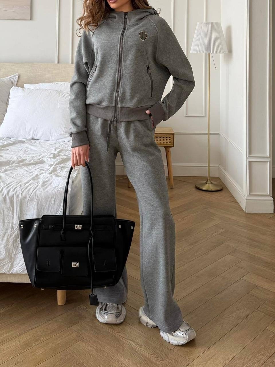 костюм деним с кофтой на замке и брюками aisha comfort,костюм деним с кофтой на замке и брюками aisha comfort цвет серый,костюм деним с кофтой на замке и брюками aisha comfort 262933672,женский костюм