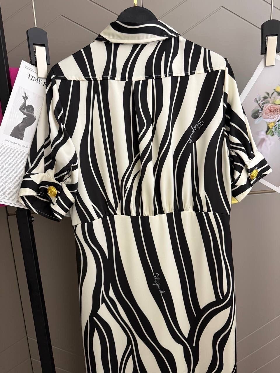 платье рубашка зебра,женское платье,платье зебра,платье принт зебра,платья