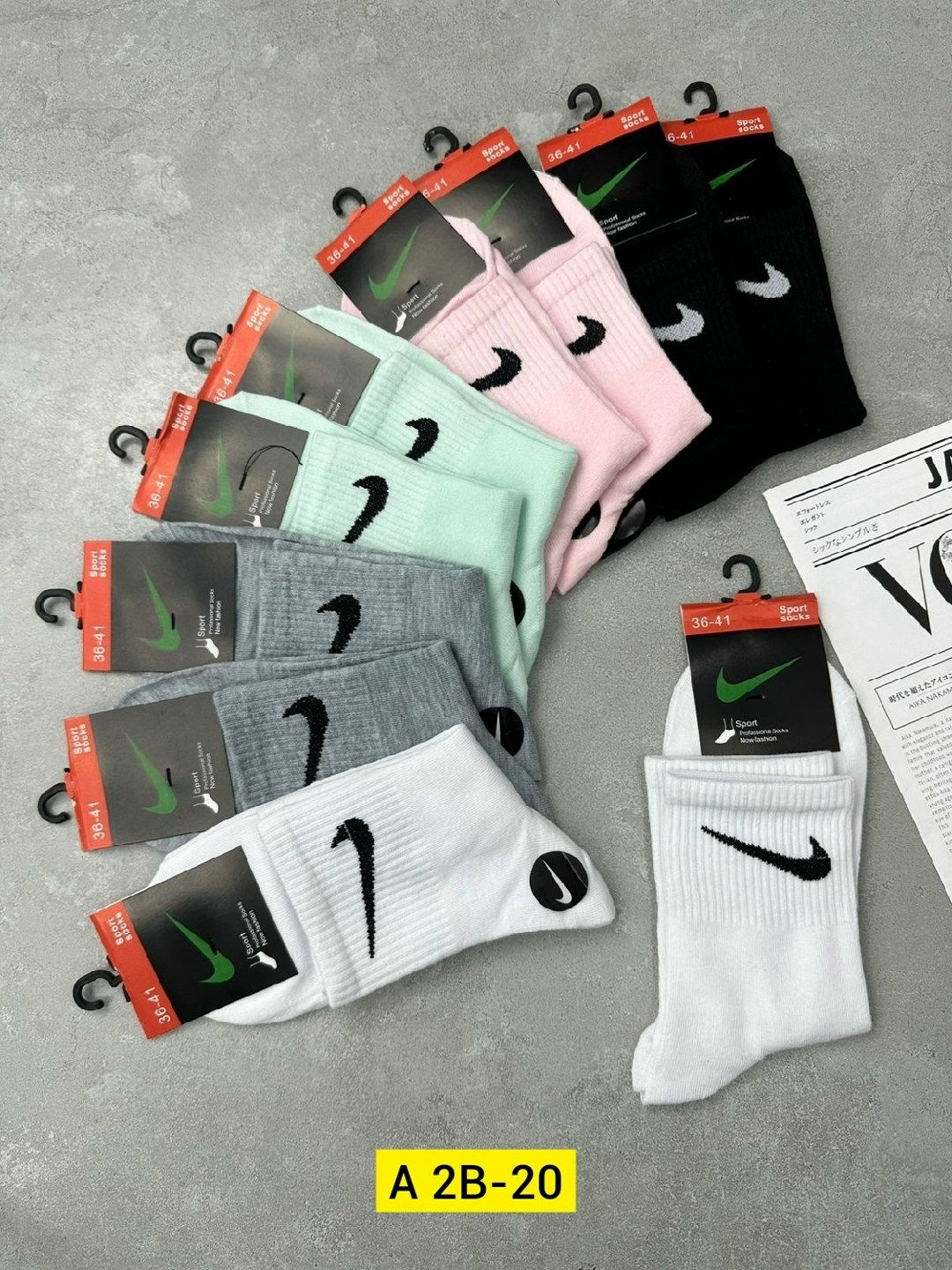 комплект носки женские,женские носки,носки найк женские высокие,носки найк,носки спортивные женские
