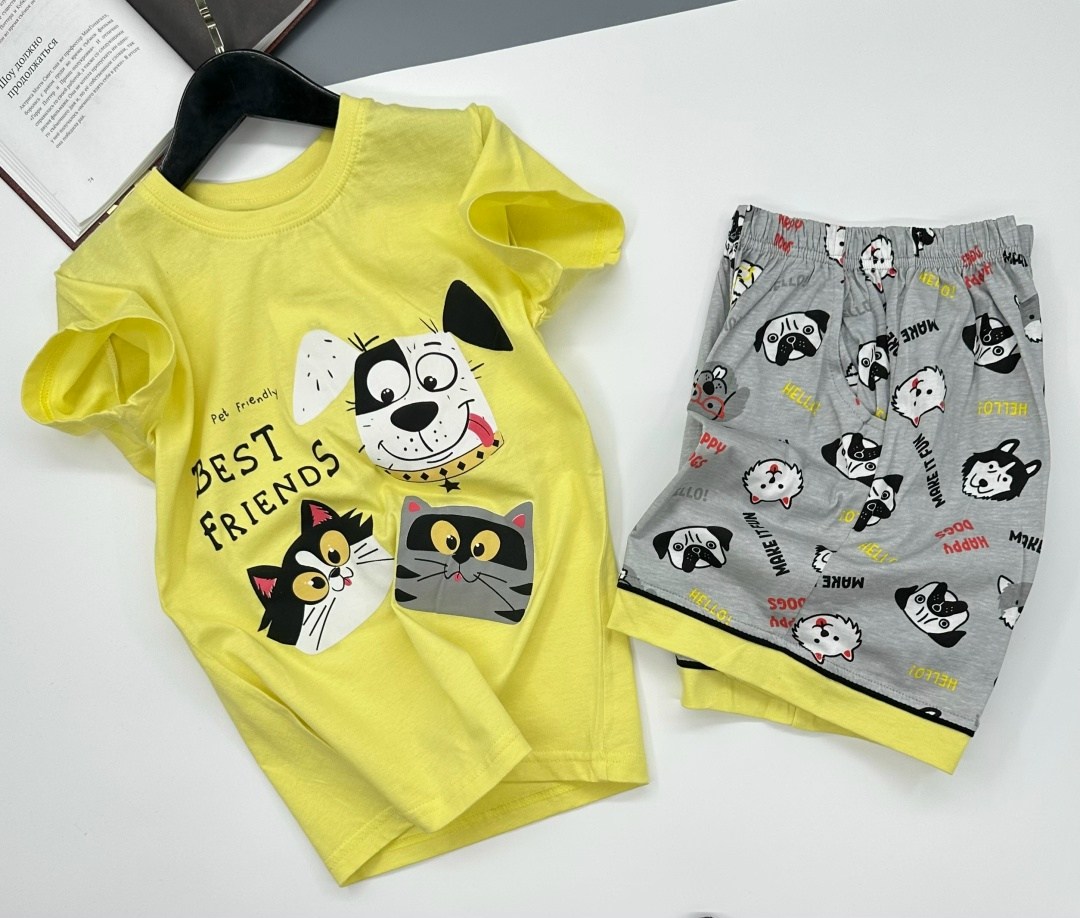 ,детский костюм,комплект одежды для мальчика,комплект футболка шорты,детские костюмы