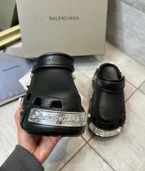 кроксы баленсиага,сабо balenciaga,сабо баленсиага кроксы,мужские сабо hardcrocs на платформе x crocs balenciaga,