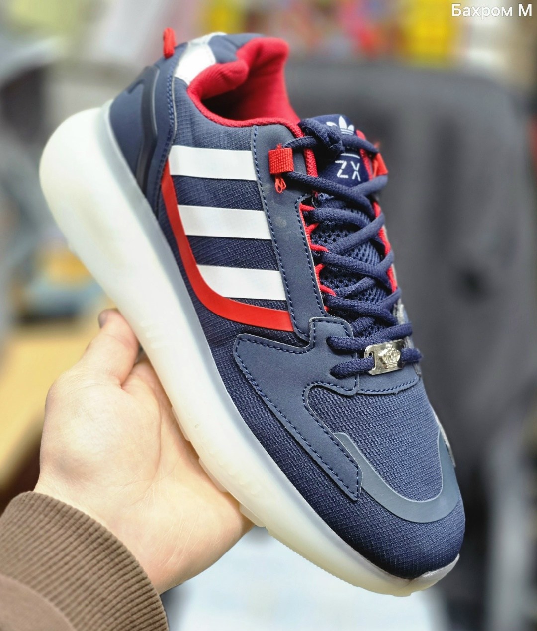 баскетбольные кроссовки адидас синие,кроссовки,кроссовки adidas,adidas zx 2 k boost,мужские кроссовки