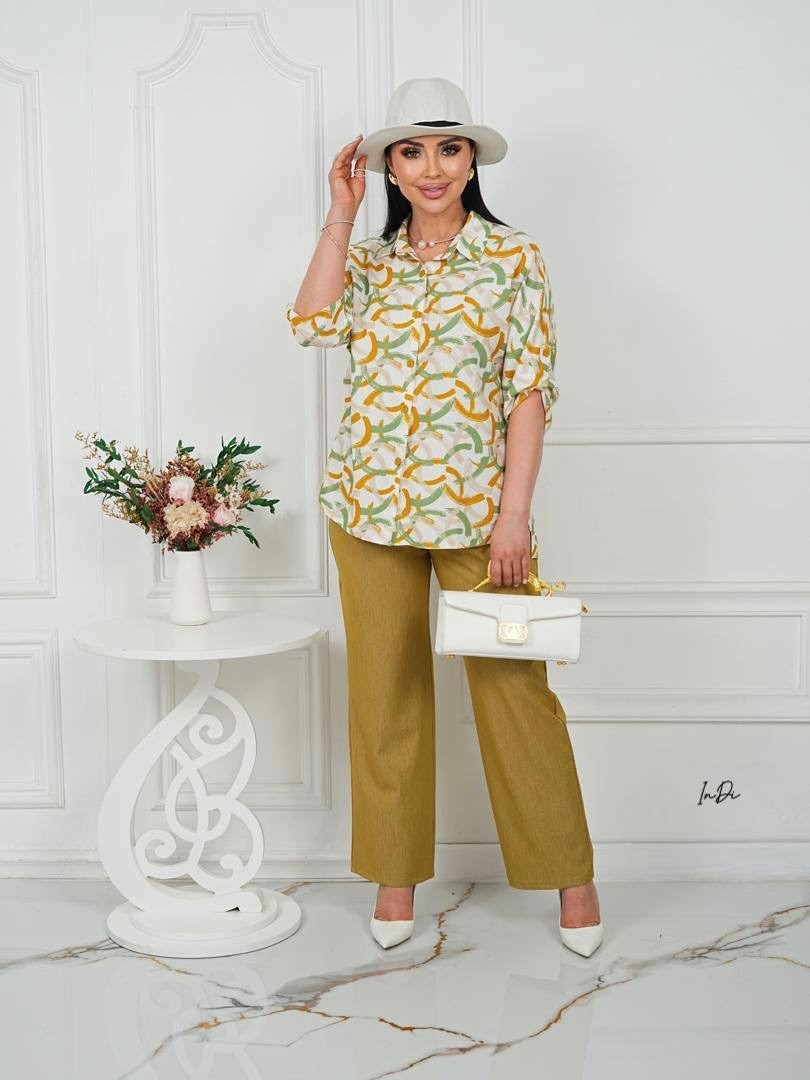 блуза lt collection,блуза,блуза женская,блуза свободного силуэта,брючный комплект