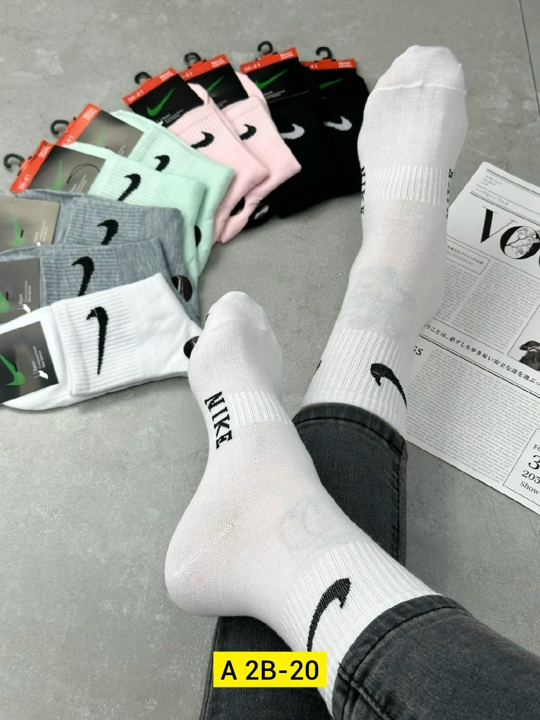 комплект носки женские,женские носки,носки найк женские высокие,носки найк,носки спортивные женские