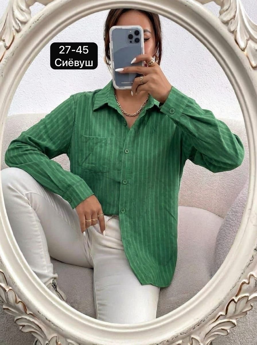 рубашка женская,повседневная рубашка,женская блузка,зеленая рубашка оверсайз,женские блузки и рубашки