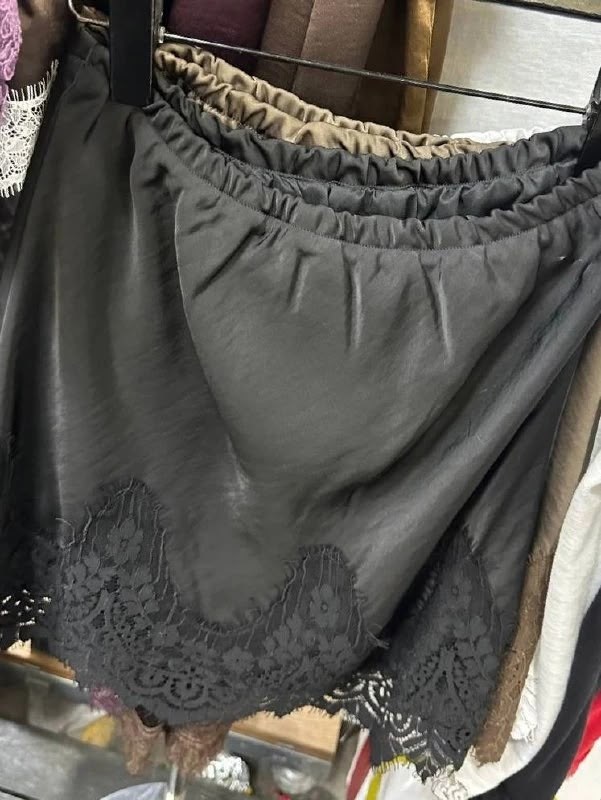 юбка кружевная,черная женская юбка из французского жаккарда 100% шелк кружево для скрипки,кружевная юбка мини,шорты с кружевом,юбка