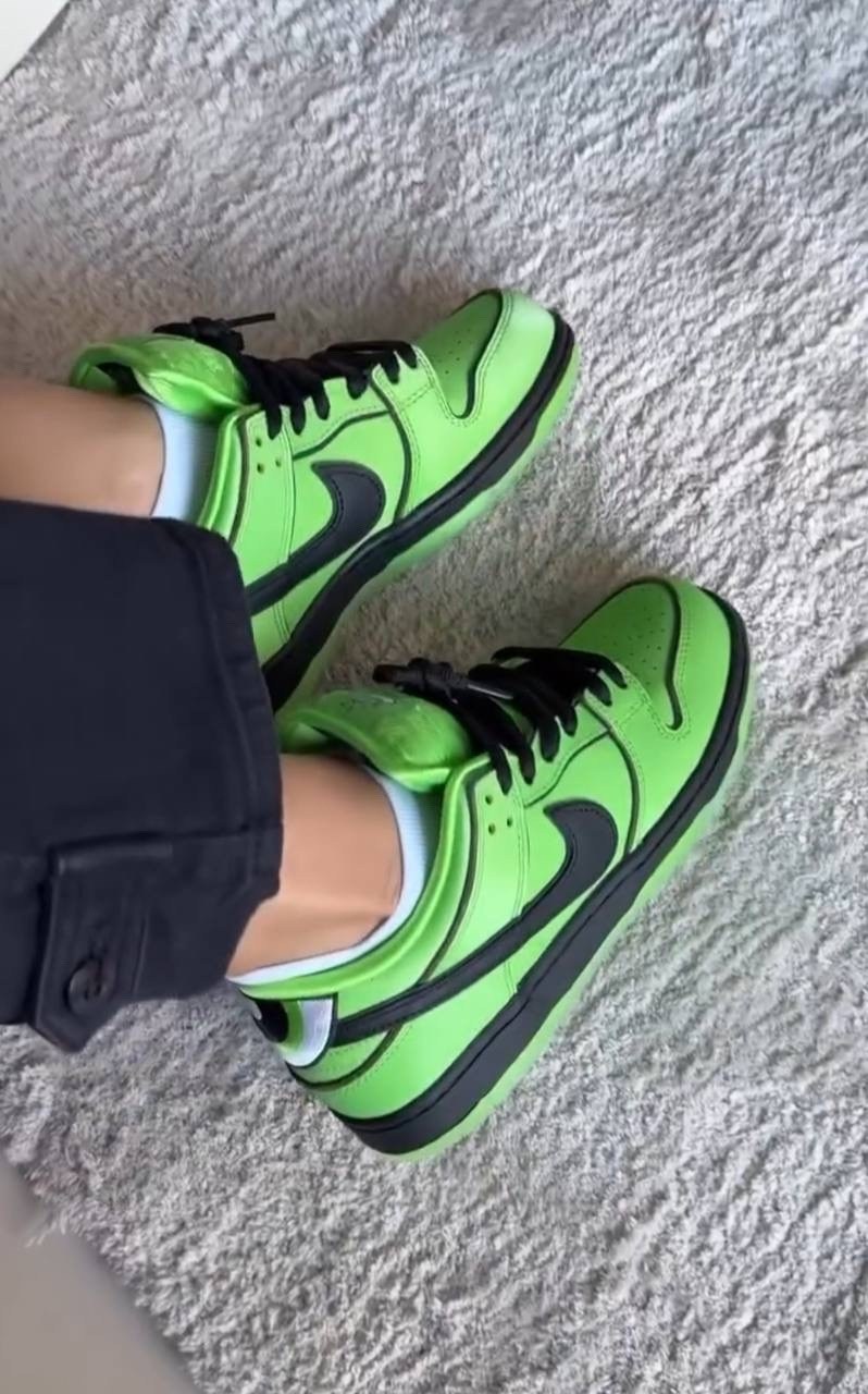 кроссовки nike sb dunk low x the powerpuff girls,кроссовки найк,кроссовки,nike dunk powerpuff girls,nike sb dunk low