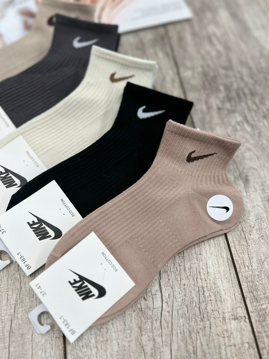 носки женские 10 пар,носки женские nike,носки женские,носки средние хлопковые набор 5 пар nike,носки спортивные