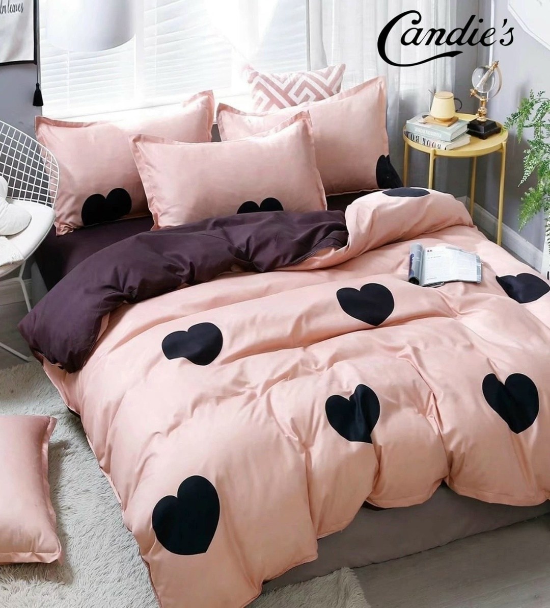 комплект постельного белья из сатина,комплект постельного белья candies,постельное белье айми сатин,евро комплект постельного белья,постельное белье комплект