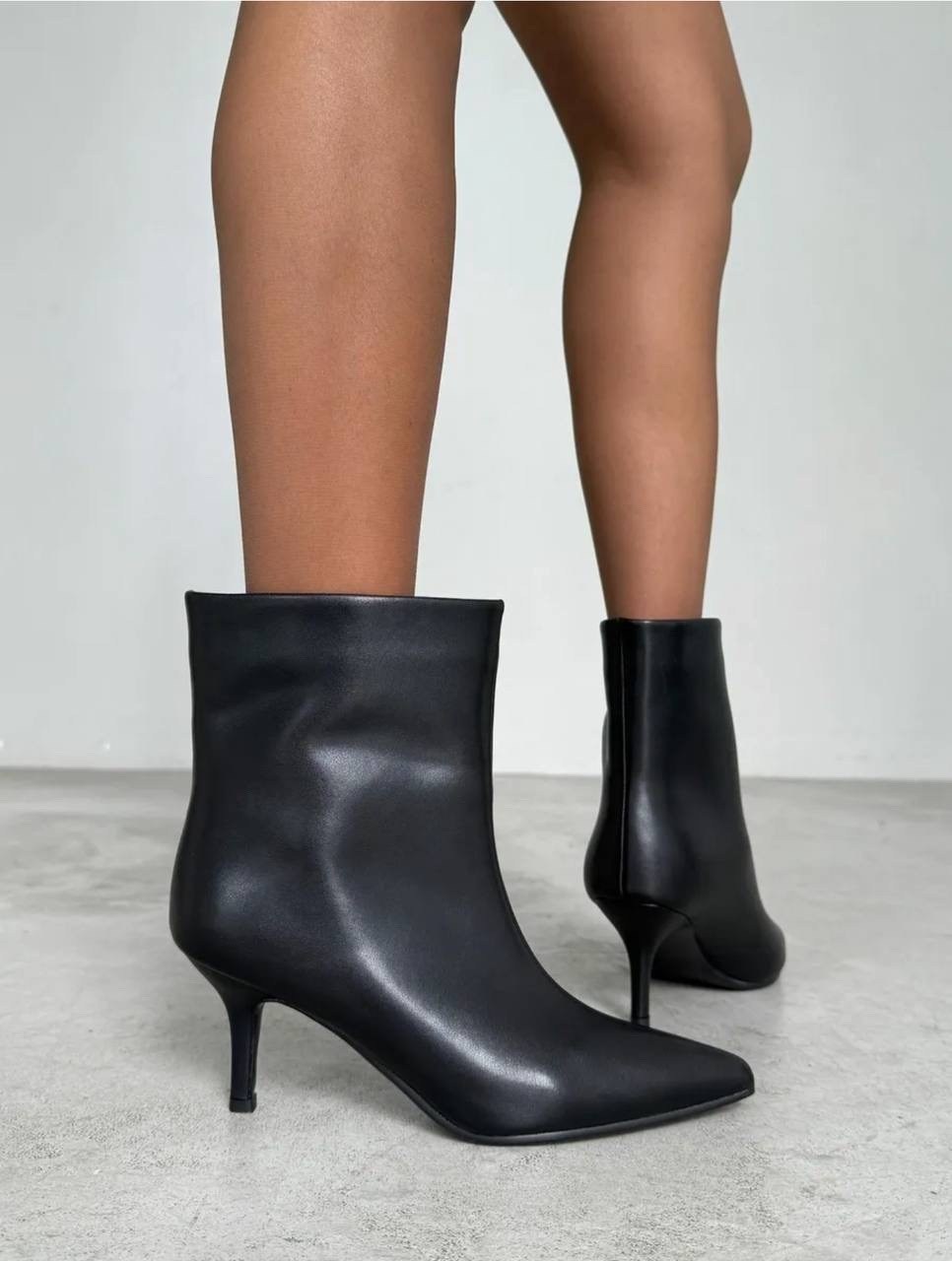 ботильоны на каблуке,ботильоны женские,,ботильоны forever comfort на высоком каблуке с квадратным носком next черный,ботильоны